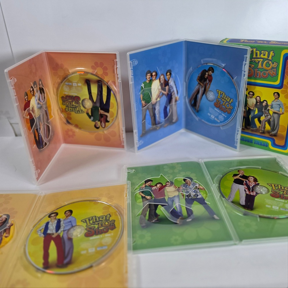That 70s Show Season 3 DVD Box Set Complete 3rd Third Season 4-Disc Set 20th Fox - Picture 10 of 10